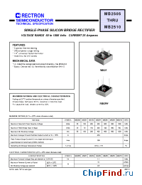Datasheet MB152 manufacturer Rectron
